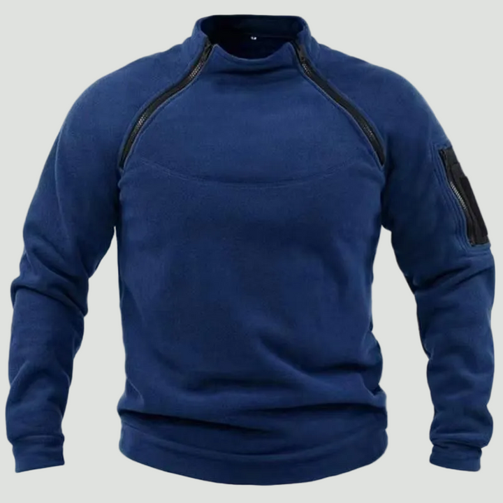 Men’s Tactical Fleece Sweater – Warm Pullover with Rugged Design