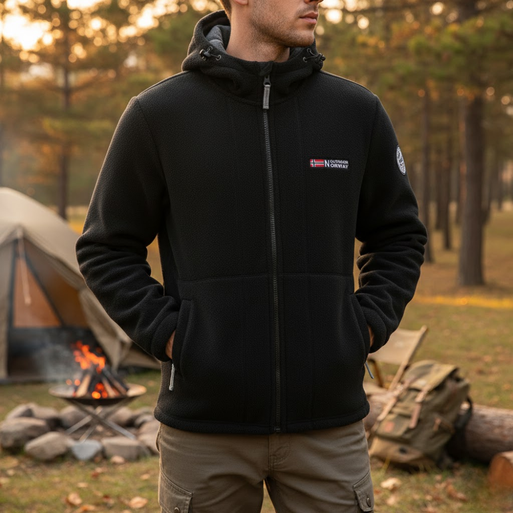 Men’s Fleece Jacket – Warm Outdoor Layer