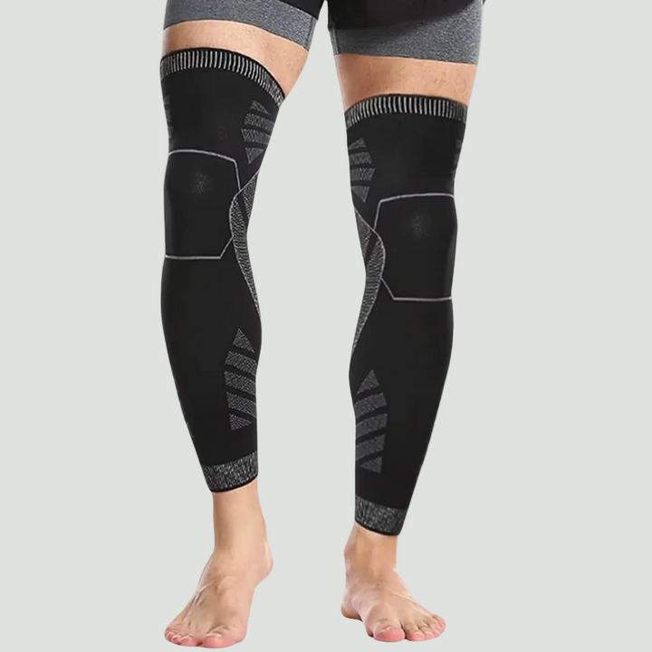 Full-Length Breathable Compression Knee Sleeve – Supportive Fit for Outdoor Activity