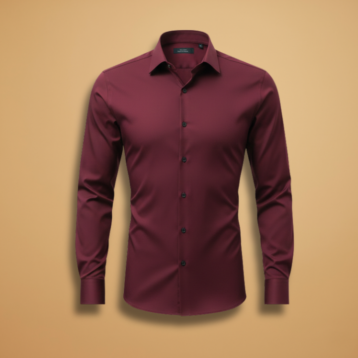 Men’s Fitted Shirt – Structured Collar for Smart Everyday Wear