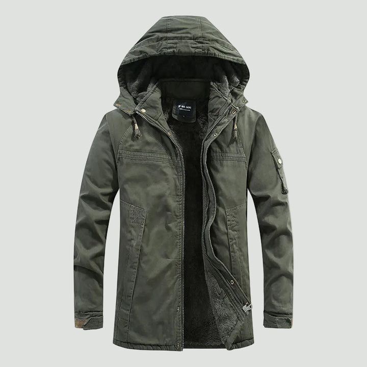Padded Winter Jacket with Hood | Warm, Durable and Made for Cold Days
