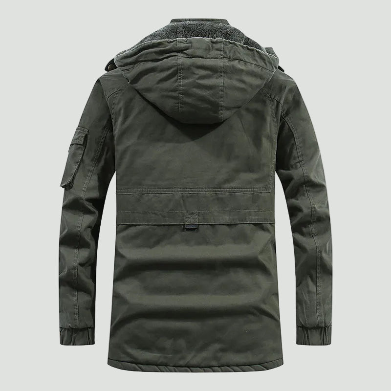 Padded Winter Jacket with Hood | Warm, Durable and Made for Cold Days