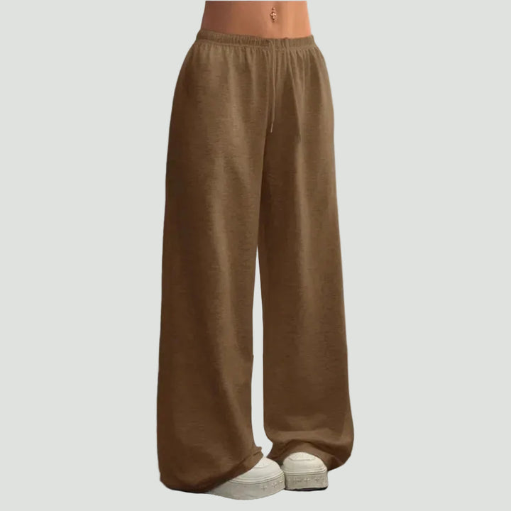 Women’s Jogger Trousers – Wide Leg, Casual Comfort
