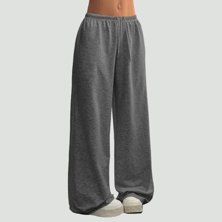 Women’s Jogger Trousers – Wide Leg, Casual Comfort