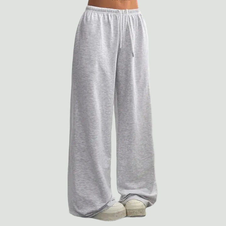 Women’s Jogger Trousers – Wide Leg, Casual Comfort