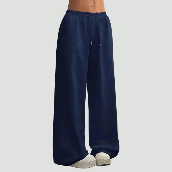 Women’s Jogger Trousers – Wide Leg, Casual Comfort