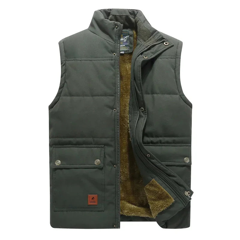 Men’s Padded Gilet – Casual Zip Design for Everyday Wear
