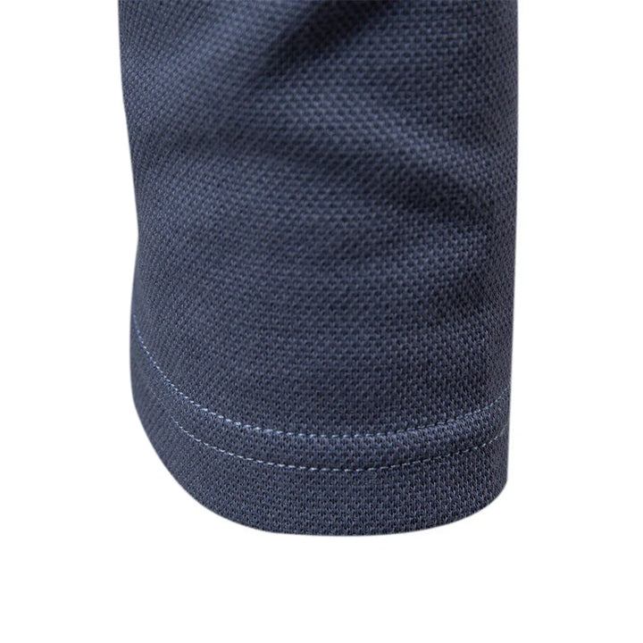 Men’s Long Sleeve Polo Shirt – Slim Fit Style for Everyday Wear