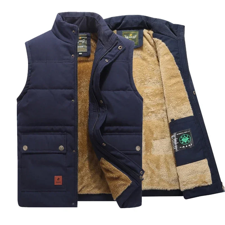 Men’s Padded Gilet – Casual Zip Design for Everyday Wear