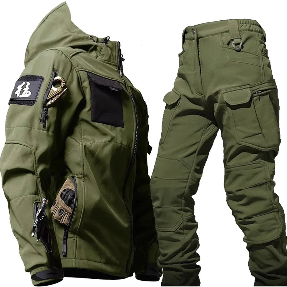 Thermal Suit | Water-Resistant Design with Multiple Pockets