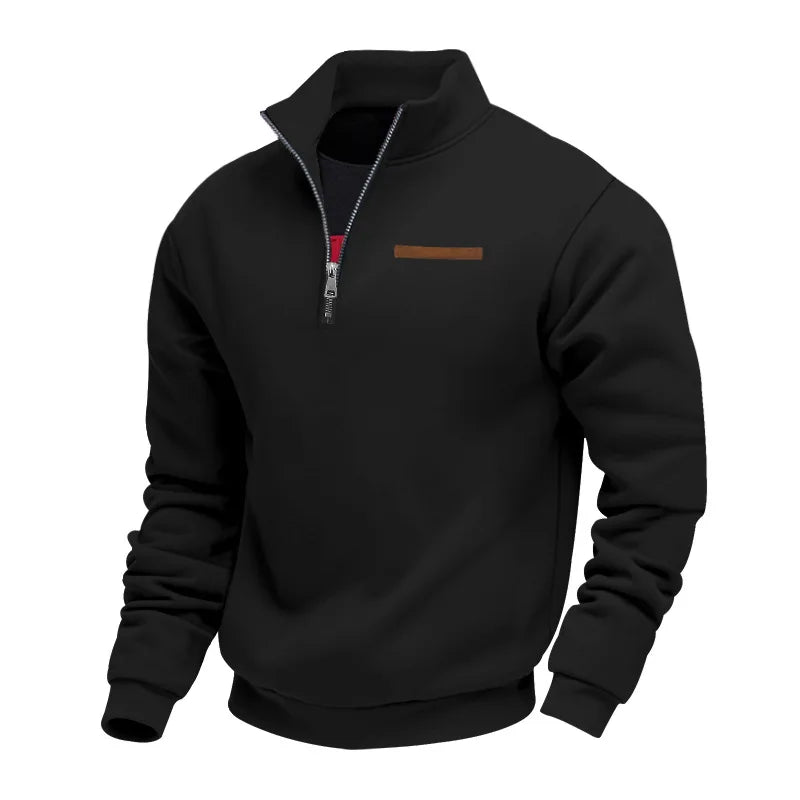 Half-Zip Fleece Sweatshirt – Warm and Comfortable Everyday Layer