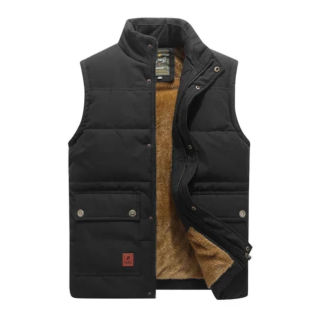 Men’s Padded Gilet – Casual Zip Design for Everyday Wear