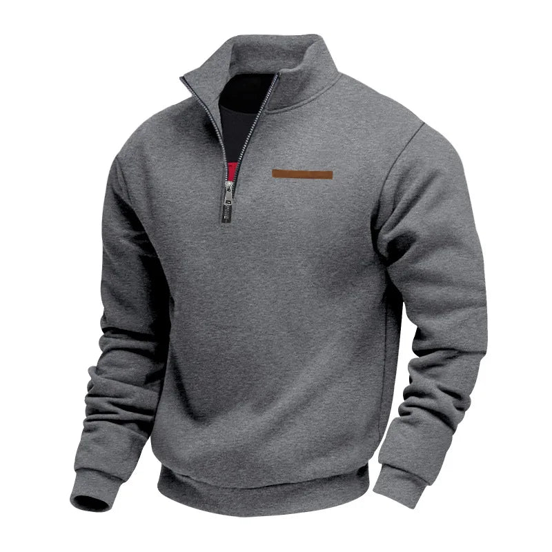 Half-Zip Fleece Sweatshirt – Warm and Comfortable Everyday Layer