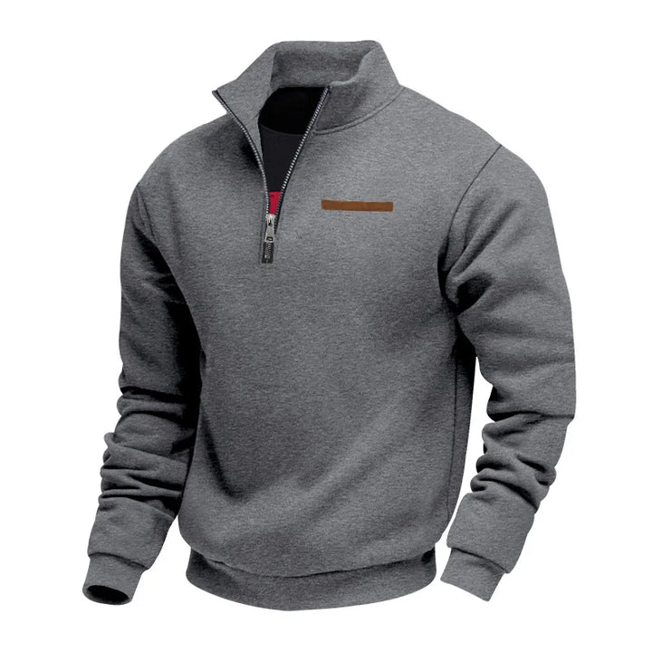 Half-Zip Fleece Sweatshirt – Warm and Comfortable Everyday Layer