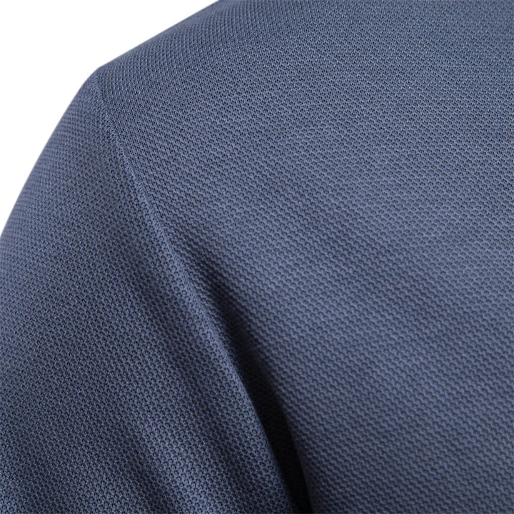 Men’s Long Sleeve Polo Shirt – Slim Fit Style for Everyday Wear