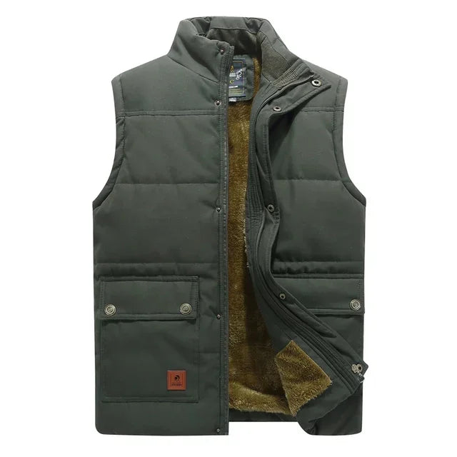 Men’s Padded Gilet – Casual Zip Design for Everyday Wear