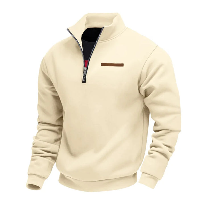 Half-Zip Fleece Sweatshirt – Warm and Comfortable Everyday Layer