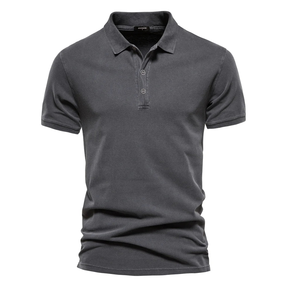 Men’s Short Sleeve Polo Shirt – Classic Style for Everyday Wear