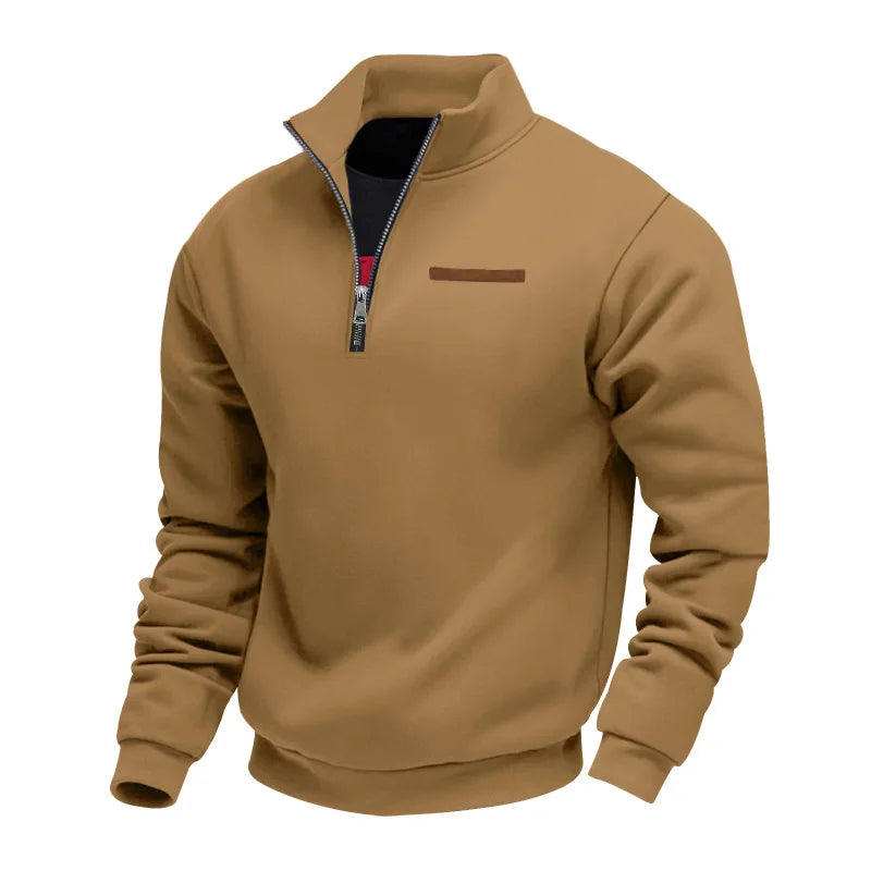 Half-Zip Fleece Sweatshirt – Warm and Comfortable Everyday Layer