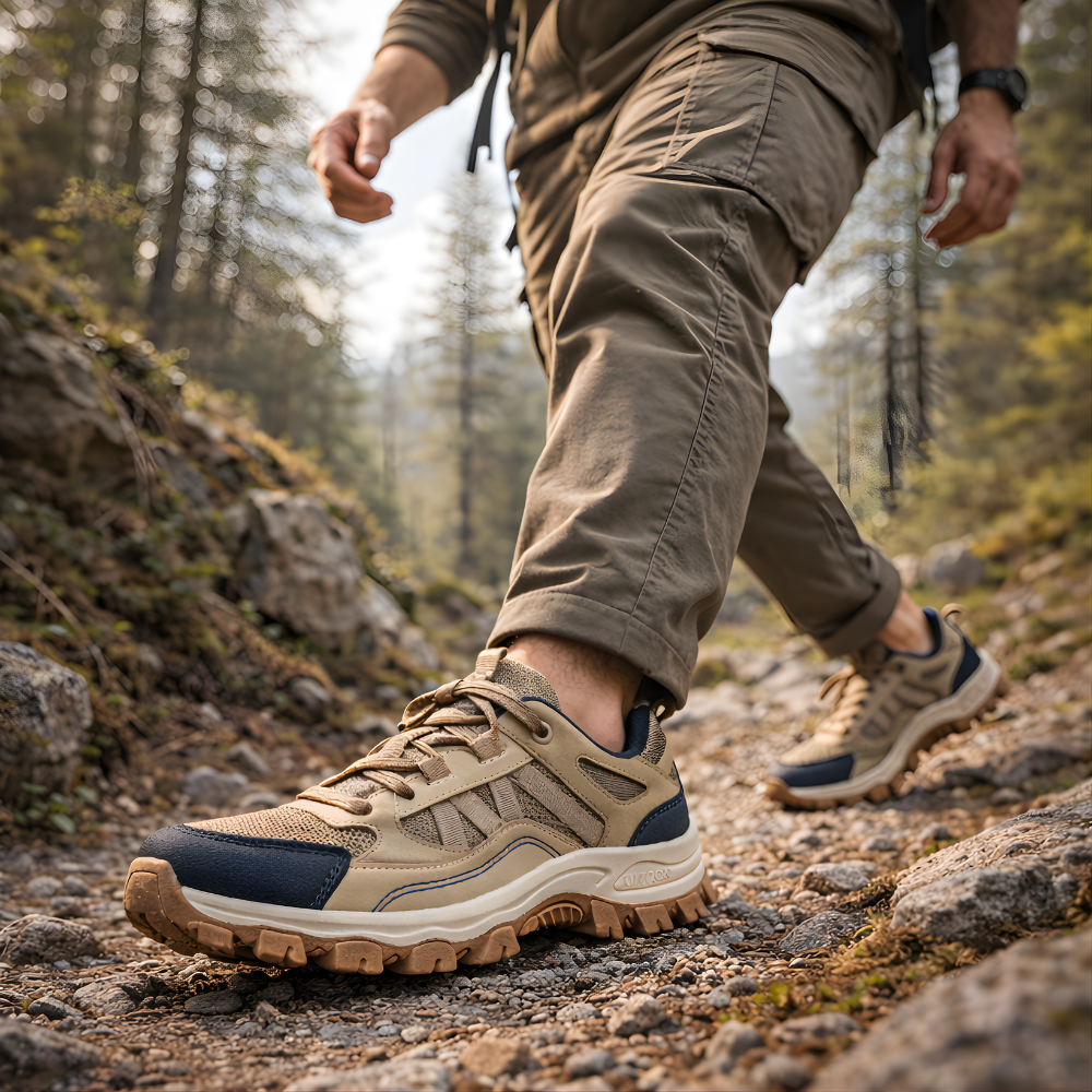 Lightweight Breathable Outdoor Hiking Shoes – Grip Support for Daily Use