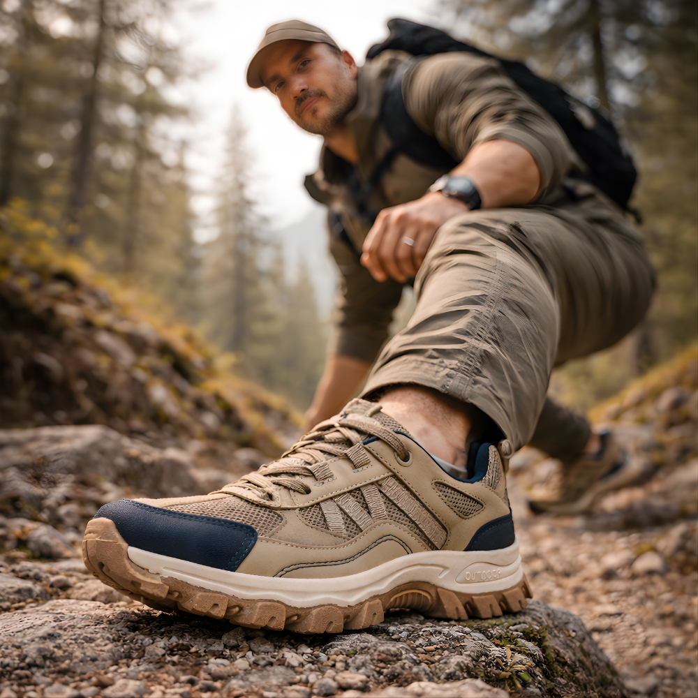 Lightweight Breathable Outdoor Hiking Shoes – Grip Support for Daily Use