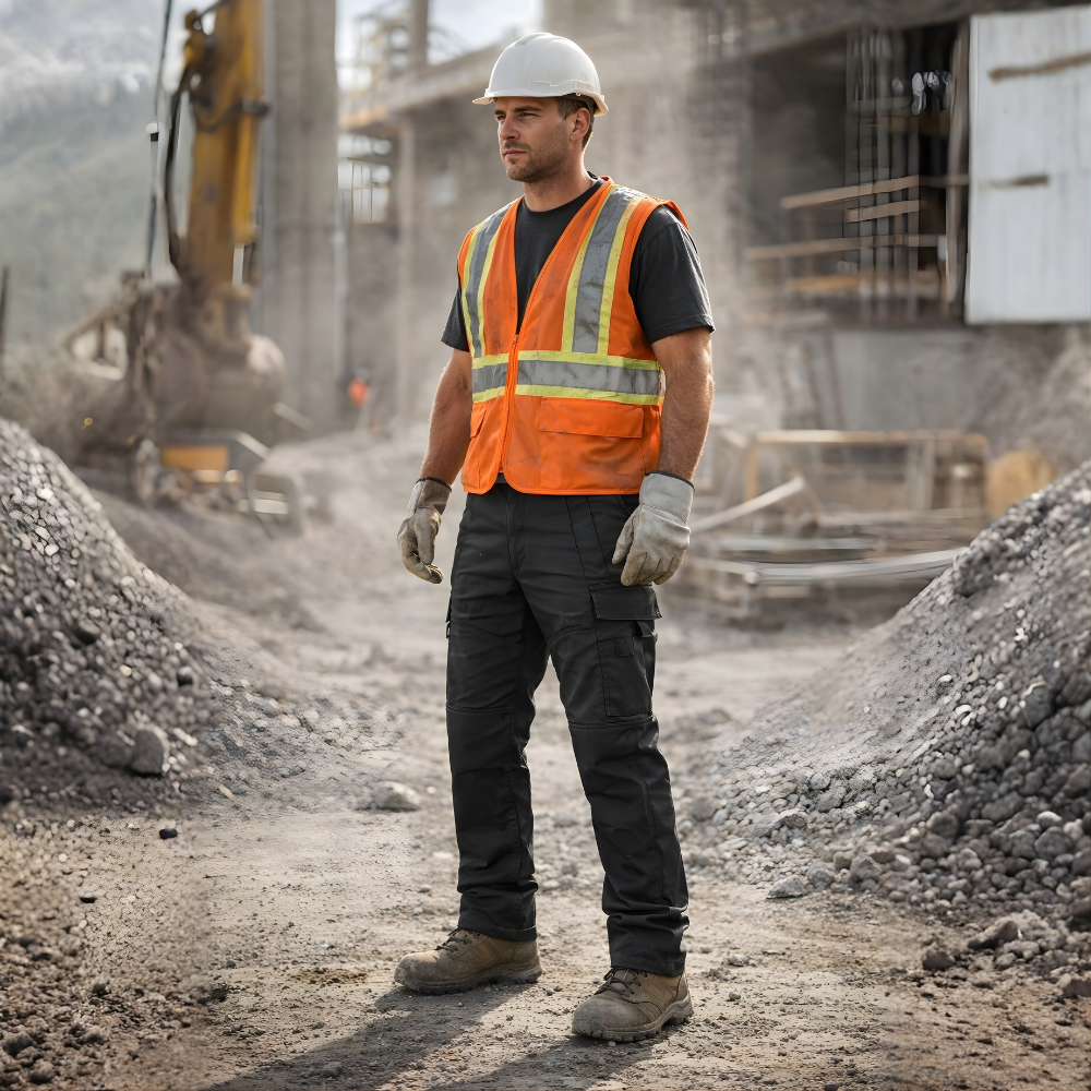 Men’s Tactical Cargo Pants – Heavy-Duty Utility Design for Outdoor Use