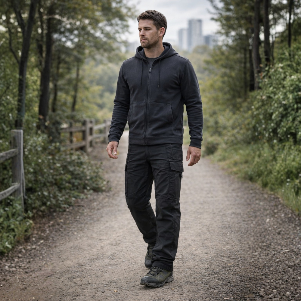Men’s Tactical Cargo Pants – Heavy-Duty Utility Design for Outdoor Use