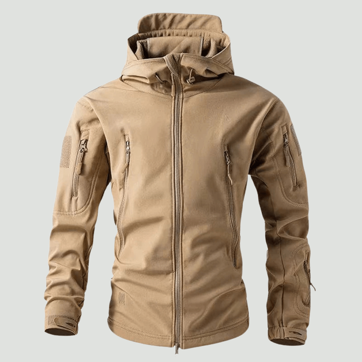 Softshell Outdoor Jacket – Hooded Protection for All Conditions