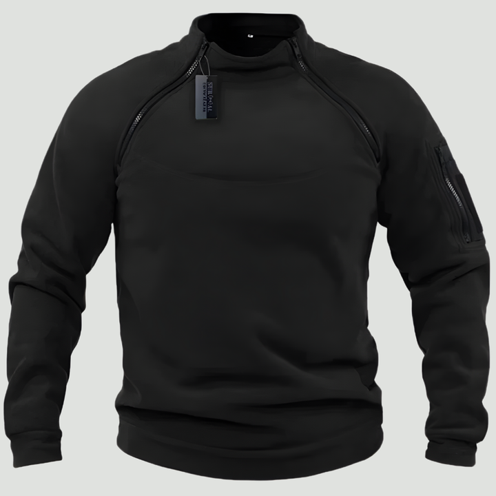 Men’s Warm Fleece Pullover – Breathable Layer for Outdoor Use