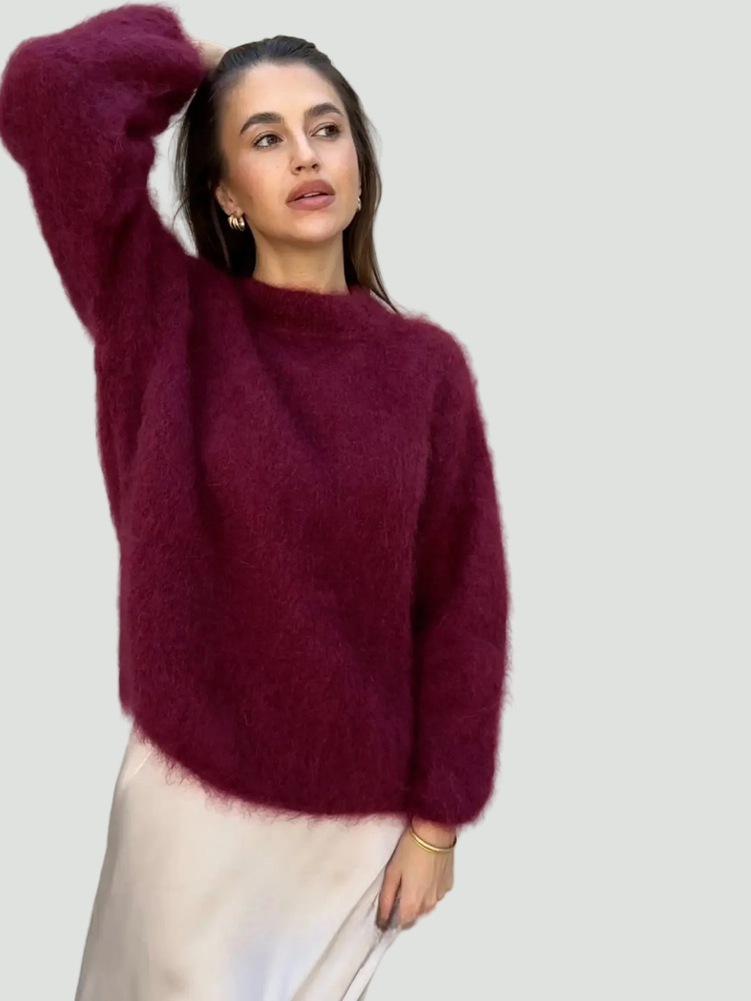 Women’s Mohair Jumper – Soft Knit with Relaxed Fit