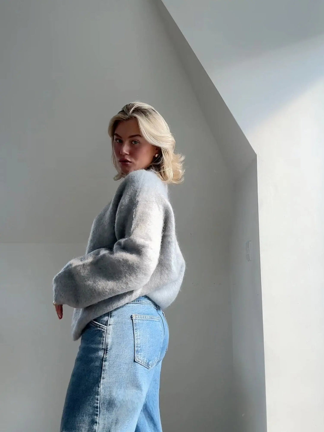 Women’s Mohair Jumper – Soft Knit with Relaxed Fit