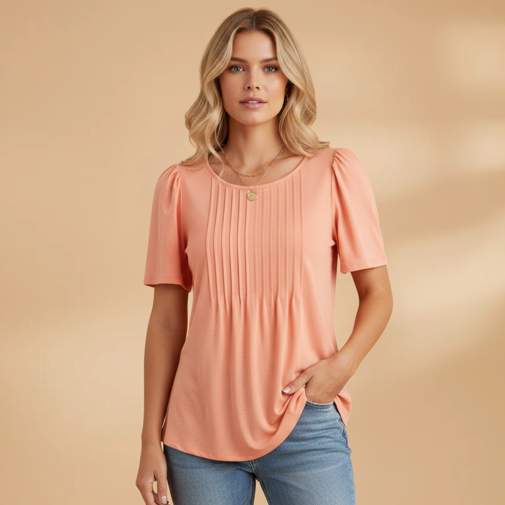 Women's Lightweight Relaxed-Fit T-Shirt for Summer and Casual Wear