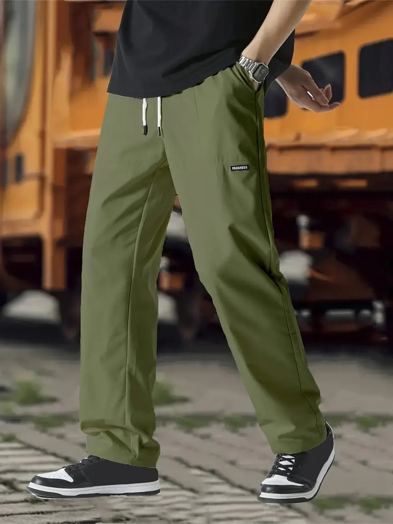 Men’s Joggers – Straight Fit with Soft Feel & Everyday Comfort