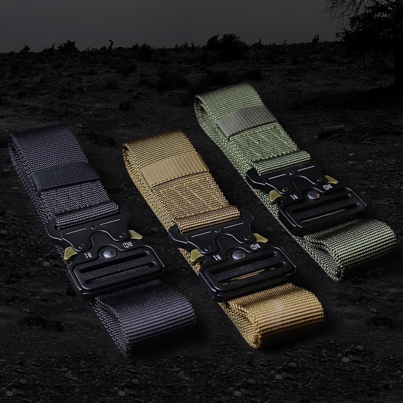 Adjustable Quick Release Tactical Belt – Durable Outdoor Support