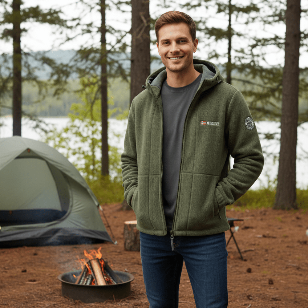 Men’s Fleece Jacket – Warm Outdoor Layer