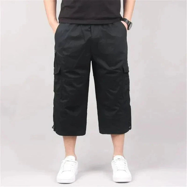 Lightweight Loose-Fit Cargo Shorts – Multi-Pocket Outdoor Wear