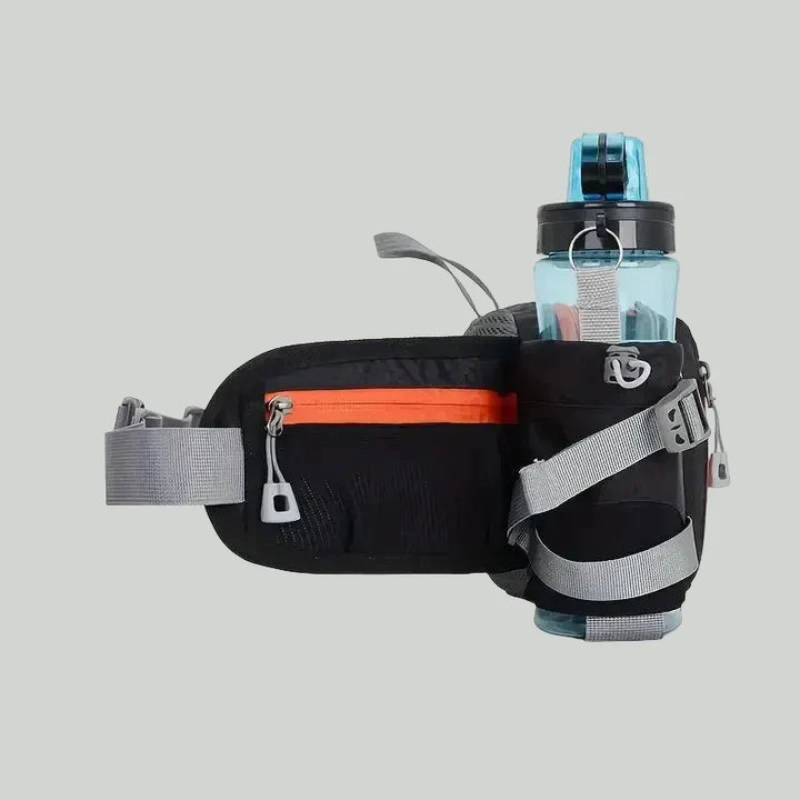 Lightweight Water-Resistant Outdoor Waist Pack – Bottle Holder Design