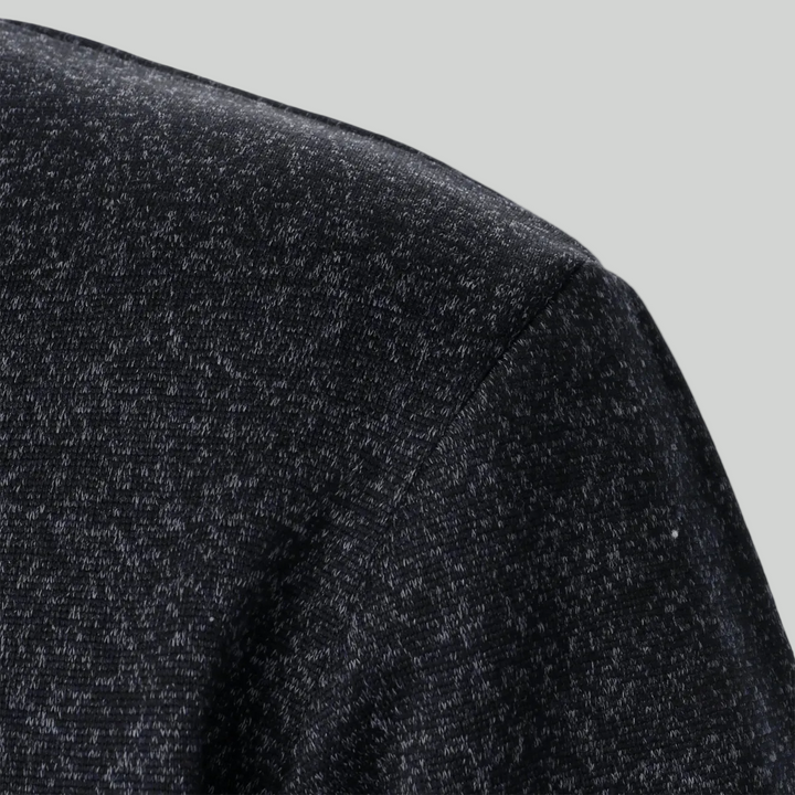 Men’s Knitted Outdoor Sweater – Stand Collar Layer