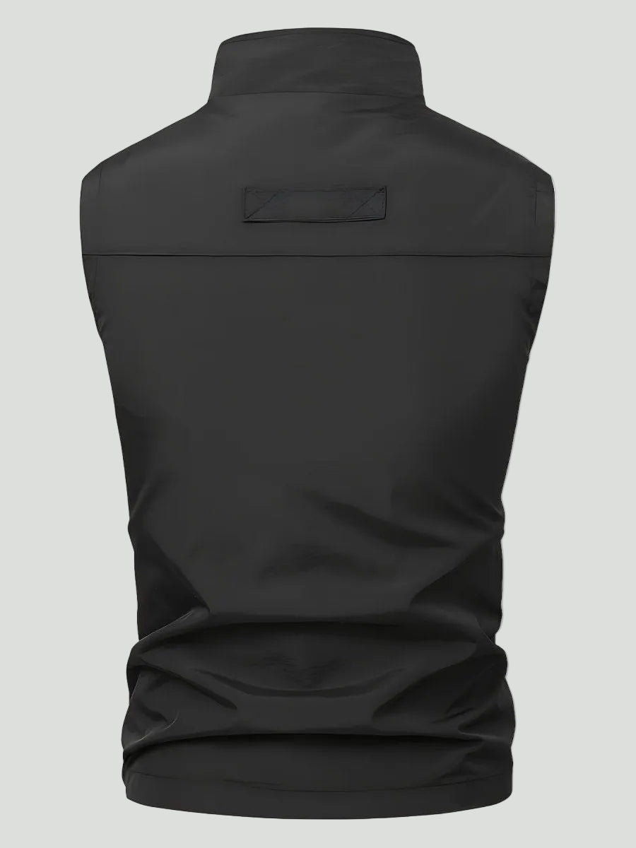 Lightweight Multi-Pocket Outdoor Gilet – Quick-Dry Layer for Active Use