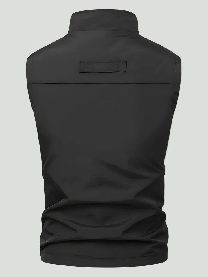 Lightweight Multi-Pocket Outdoor Gilet – Quick-Dry Layer for Active Use