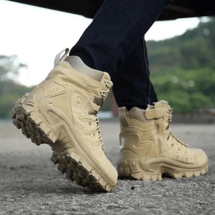 Waterproof Lightweight Outdoor Boots – Grip Support for Field Use