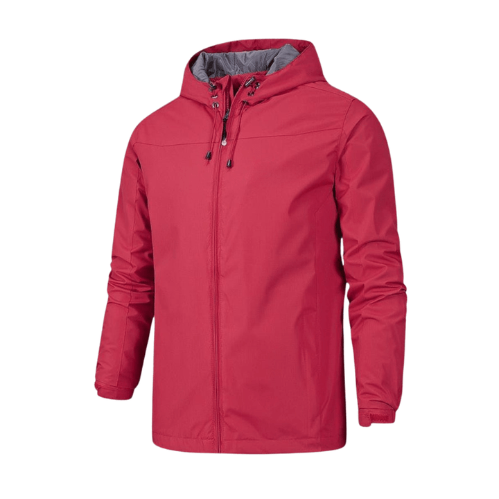 Water-Resistant Breathable Rain Jacket – Lightweight Outdoor Layer