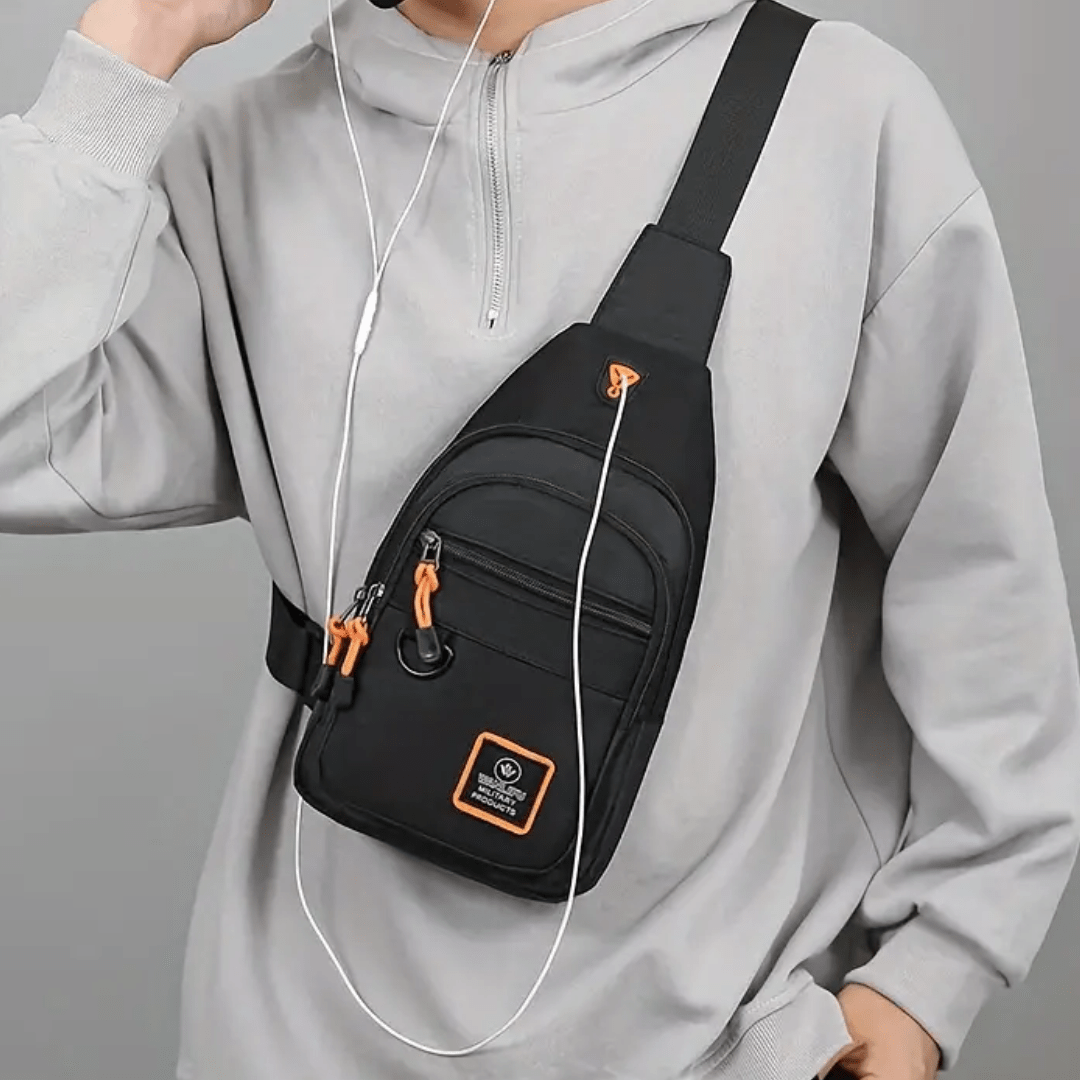 Lightweight Outdoor Crossbody Bag – Water Resistant Utility Carry