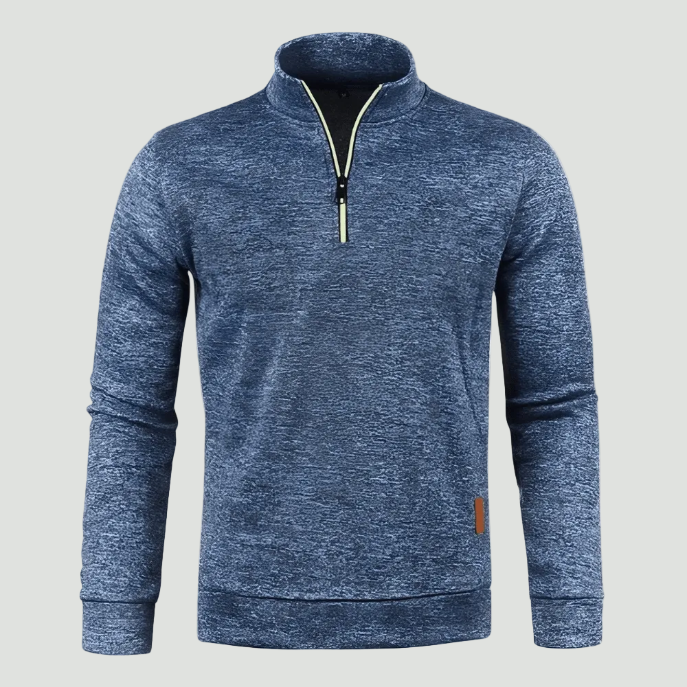 Insulated Hiking Fleece with Zip Neck – Breathable Layer for Cool Conditions
