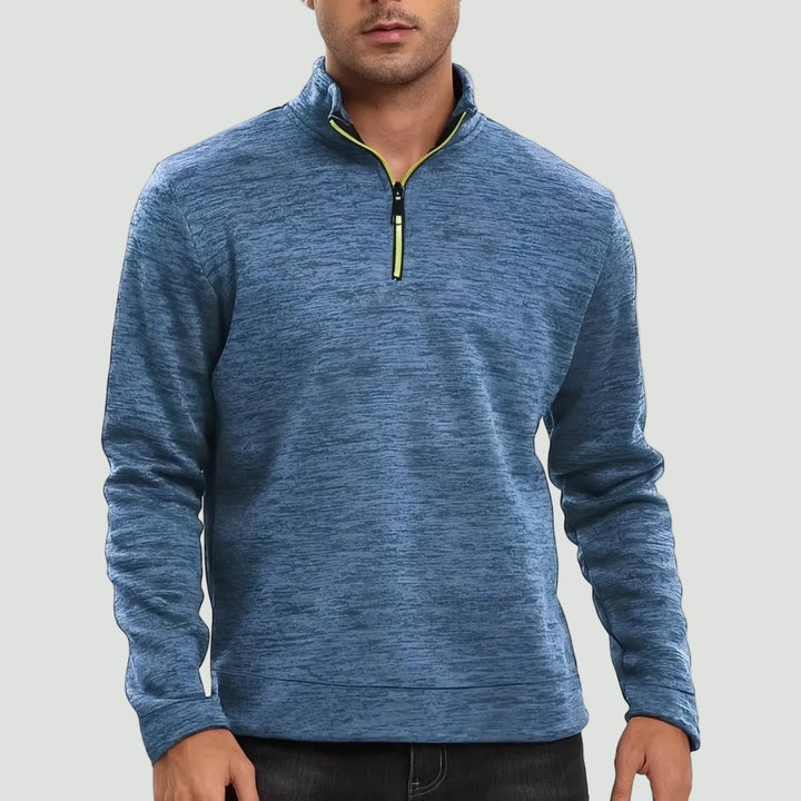 Insulated Hiking Fleece with Zip Neck – Breathable Layer for Cool Conditions