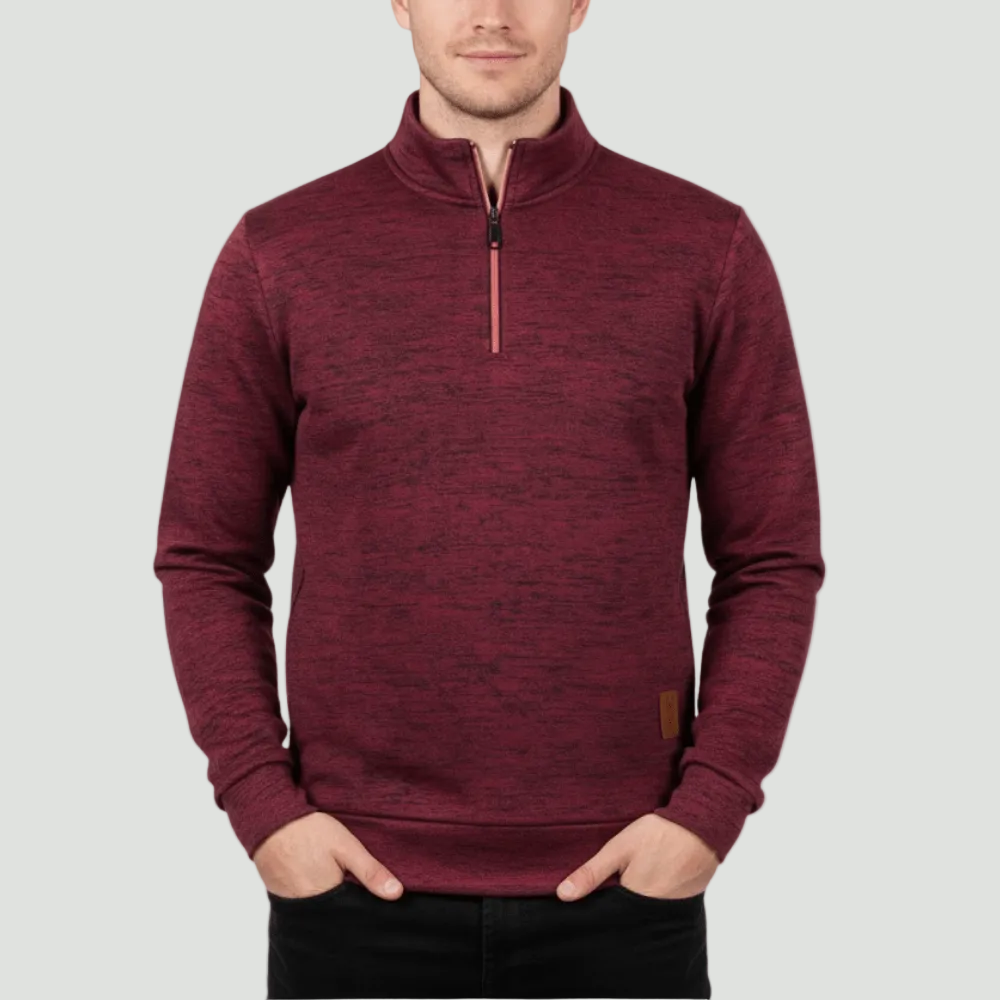 Insulated Hiking Fleece with Zip Neck – Breathable Layer for Cool Conditions