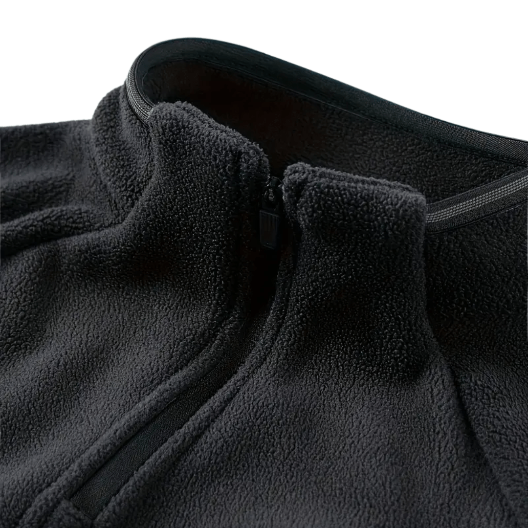 Men’s Thermal Fleece Half-Zip Jacket – Breathable Midlayer for Cold Weather