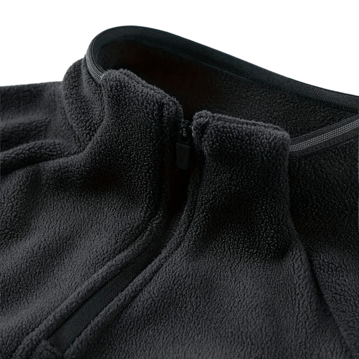 Men’s Thermal Fleece Half-Zip Jacket – Breathable Midlayer for Cold Weather