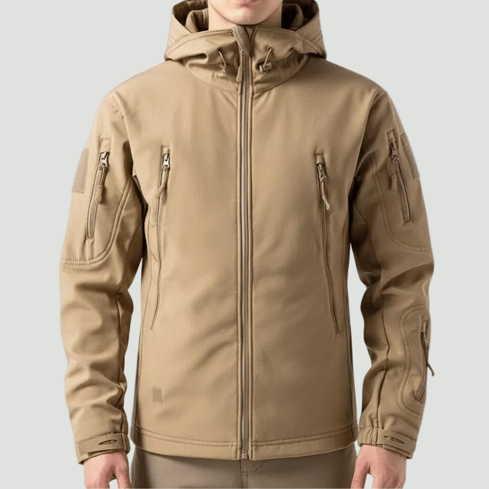 Softshell Outdoor Jacket – Hooded Protection for All Conditions