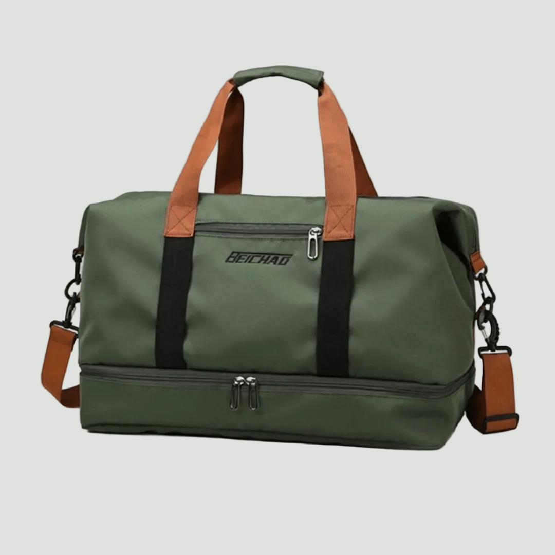 Sports Travel Bag – Water-Resistant Design with Separate Shoe Compartment